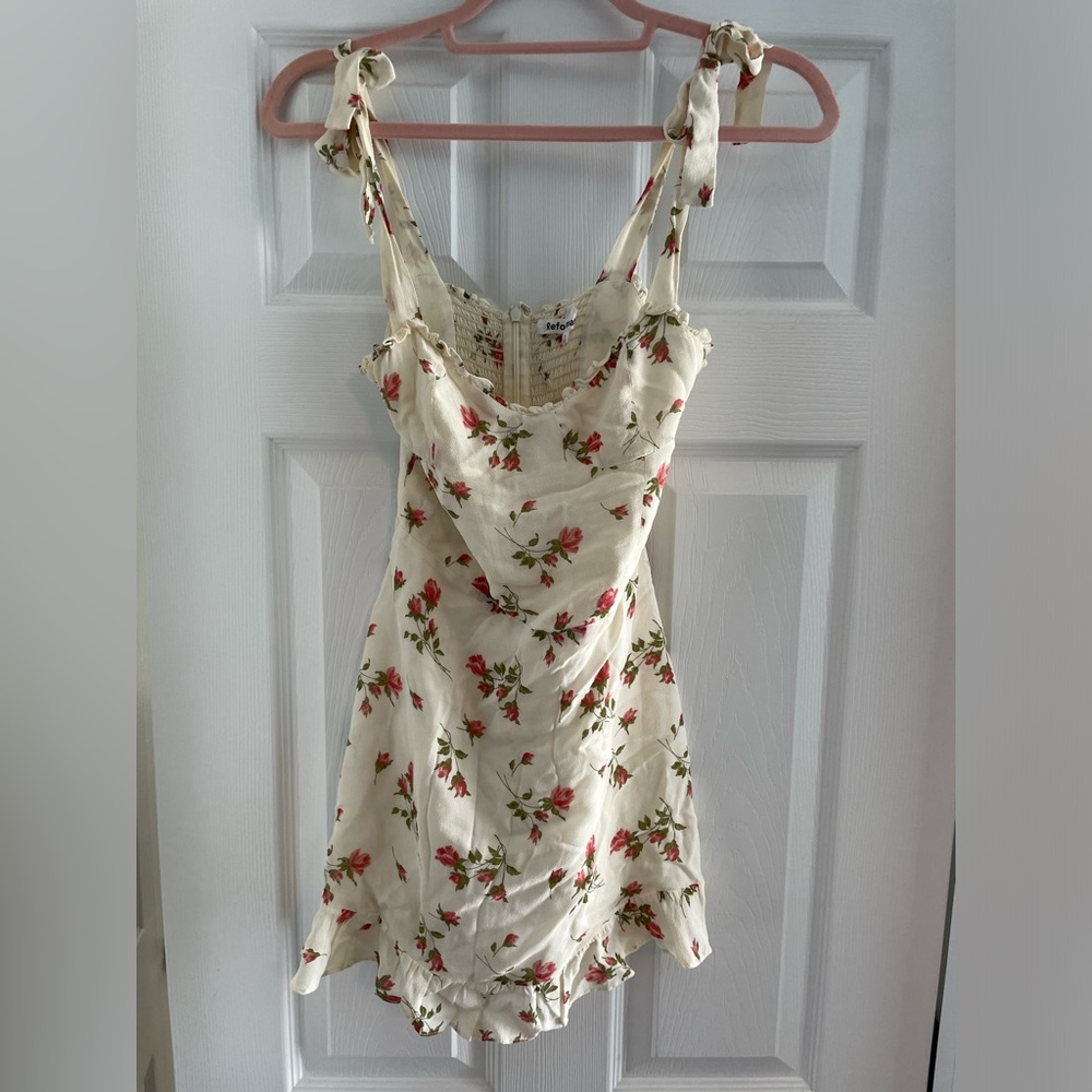 Reformation Floral Blouse